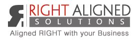 Right Aligned Logo